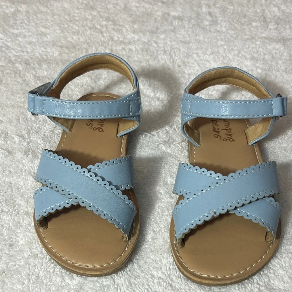 Jumping Beans Light Blue Kids Sandals